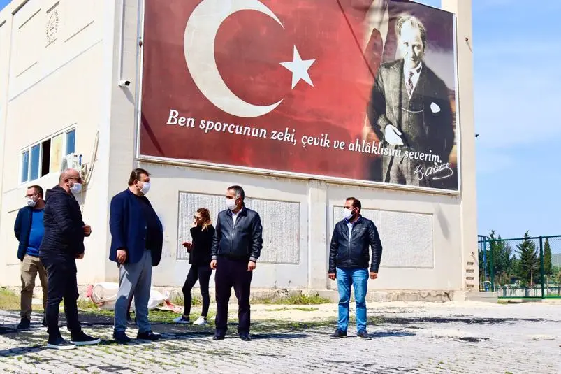Yenilenen spor kompleksi açılıyor