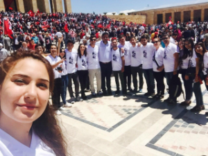 101 gençten Atatürk’ün Gençliğe Hitabesi