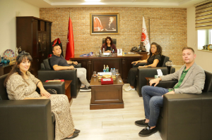 AK Parti Seferihisar’dan Başsavcı Ebru Cansu’ya ziyaret