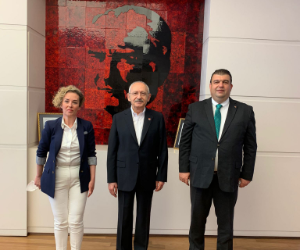 Başkan Yetişkin, CHP Genel Başkanı Kılıçdaroğlu’nu ziyaret etti