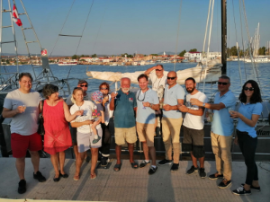 Bir dünya gezgini daha Teos Marina’da
