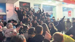 CHP Karaburun’da Nurşen Balcı’ya protesto: “İthal aday istemiyoruz”
