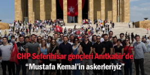 CHP Seferihisar gençleri Anıtkabir’e akın etti