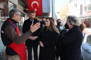 CHP’li Sevda Erdan Kılıç Seferihisar’ı ziyaret etti