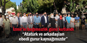 İzmir’in kurtuluşu Seferihisar’da törenle kutlandı