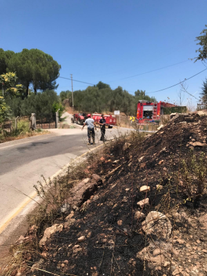 Kavakdere’de elektrik panosunda yangın paniği