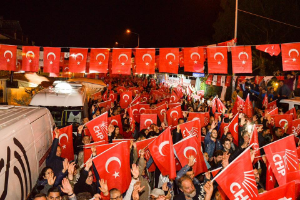 Millet İttifakı üçüncü mitingini Sığacık’ta gerçekleştirdi