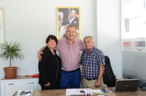 Milletvekili Sertel Yeni Haber gazete merkezini ziyaret etti