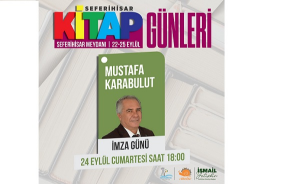 Mustafa Karabulut’un imza günü