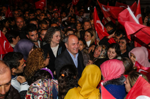Nişancı’nın ilk mitingi baba ocağında