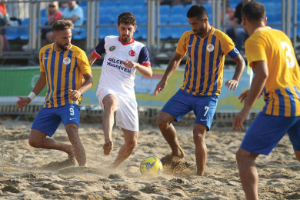 Plaj Futbolu heyecanı galibiyetle başladı