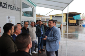 Seferihisar Belediyesine hayırseverlerden taziye karavanı desteği.