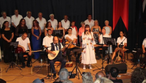 Seferihisar türkülerle barışa merhaba dedi