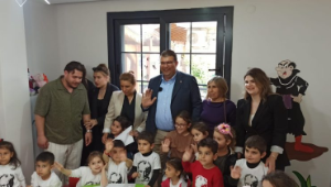 Seferihisar’da açılışlar devam ediyor! Gündüz Bakım Evi ve Etkinlik Merkezi açıldı
