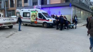 Seferihisar’da motor kazası