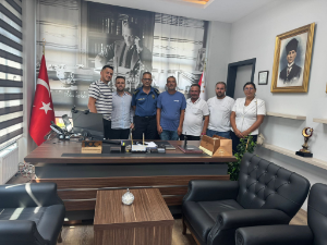 Seferihisar’da muhtarlardan Emniyet Müdürü’ne ziyaret