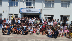 Vefat eden müdürün adı törenle okula verildi