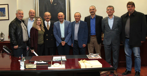 Büyükerşen’in konuğu olarak Eskişehir’e gittiler